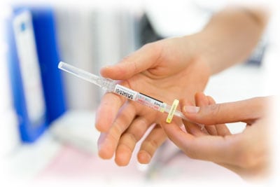 痛みの少ない予防注射
